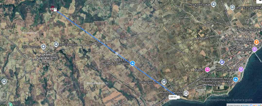 Tekirdağ Şarköy Tepeköy Mh Satılık Tarla 4 215 M2 Müstakil Deniz Manzaralı Mah