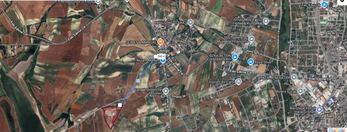 Arnavutköy Çilingirde Satılık Tarla Arsa 3000 M2 Hisseli Yolu Var Evlerin Yakını Çilingir Mah