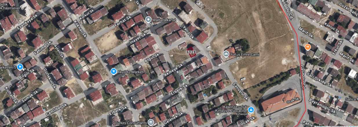 Arnavutköy Anadolu Mh Satılık Arsa 115 M2 Müstakil Merkezde 4 Kat imarlı Mah