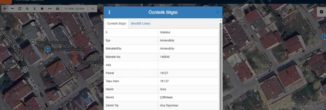 Arnavutköy Anadolu Mh Satılık Arsa 168 M2 4 Kat imarlı Müstakil Mah