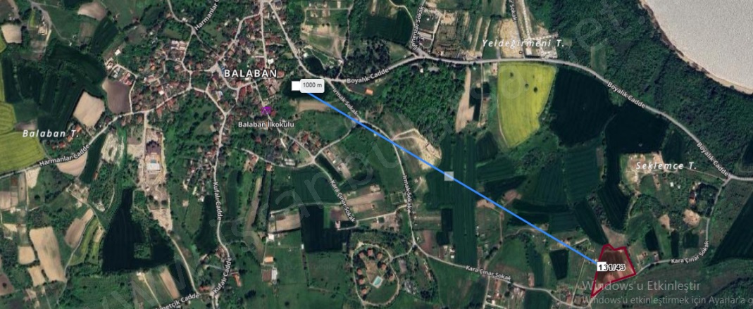 Balaban Mah. Arnavutköy Satılık Tarla |  555M2 1.650.000Tl Resim-3