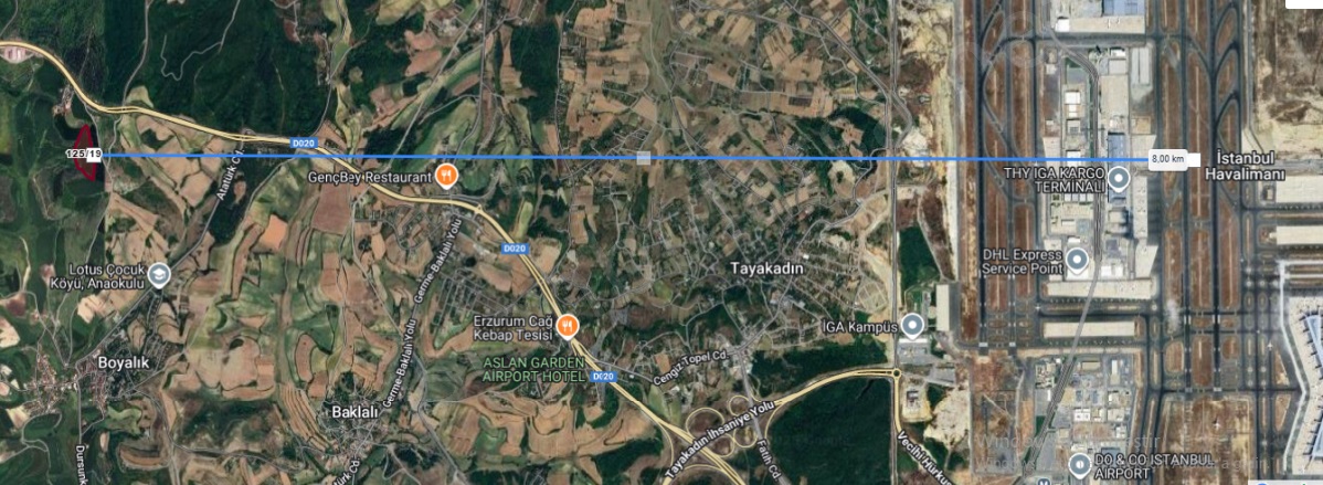 Boyalık Mah. Arnavutköy Satılık Tarla |  256M2 1.035.000Tl Resim-1