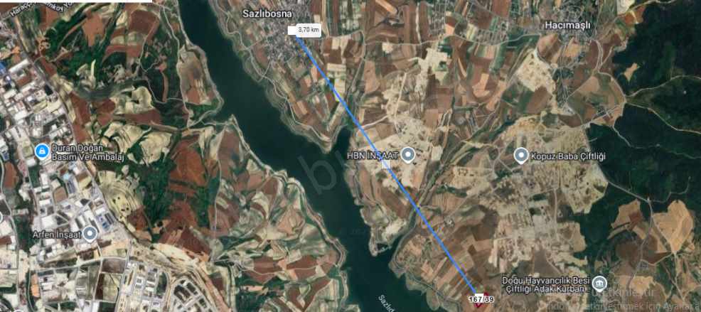 Arnavutköy Hacımaşlı Satılık Tarla Arsa 440 M2 Hisseli Yolu Var Mah