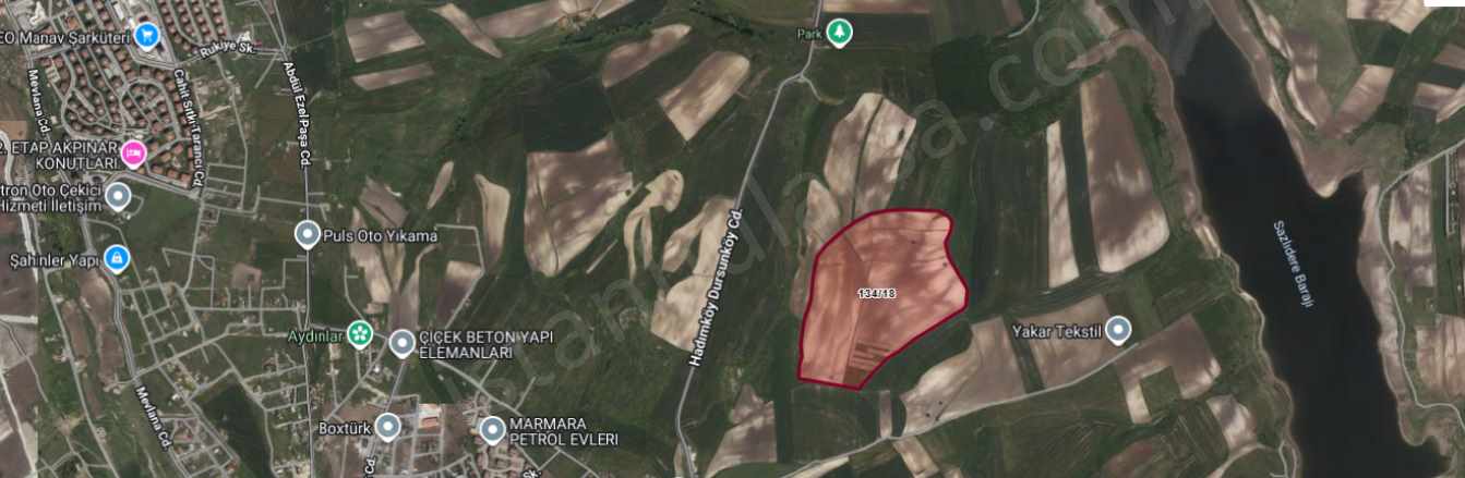 Arnavutköy Dursunköyde Satılık Arsa 550 M2 Caddeye Yakın Dursunköy Mah