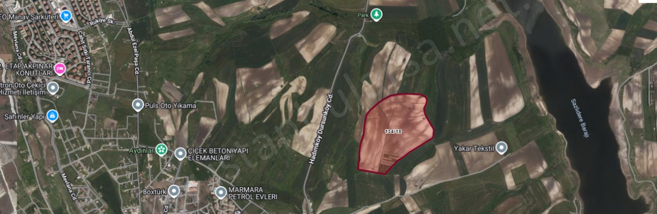 Dursunköy Mah. Arnavutköy Satılık Arsa |  550M2 2.700.000Tl Resim-1