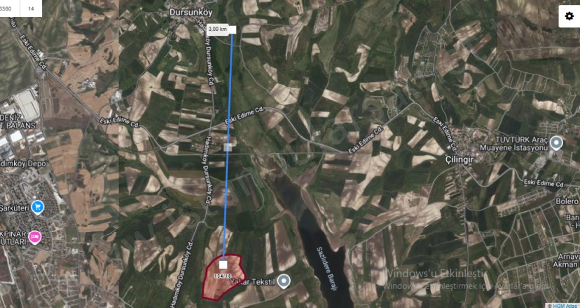 Dursunköy Mah. Arnavutköy Satılık Arsa |  550M2 2.700.000Tl Resim-2