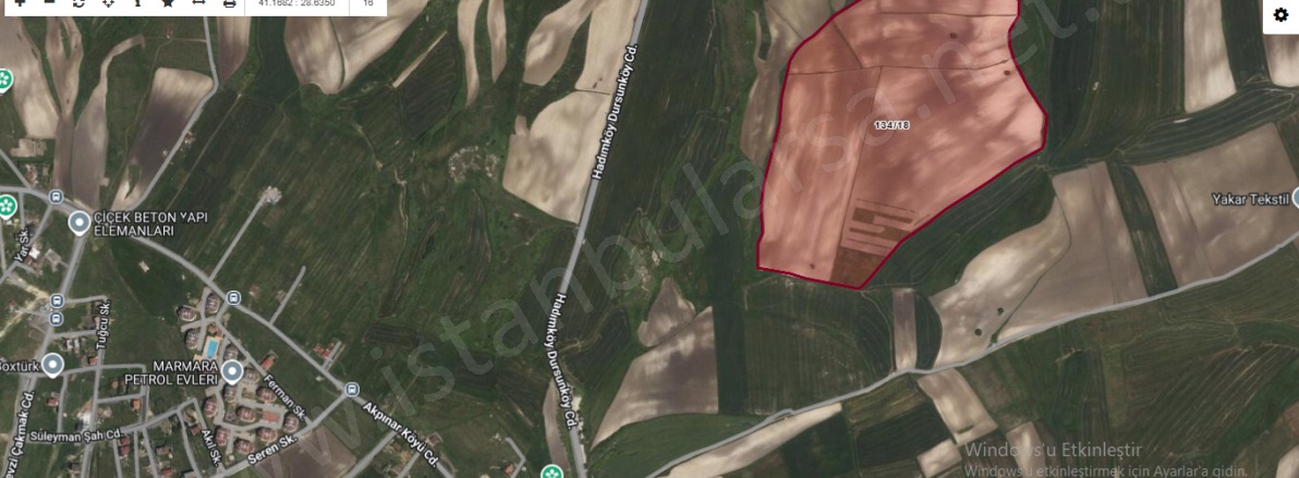 Dursunköy Mah. Arnavutköy Satılık Arsa |  550M2 2.700.000Tl Resim-4