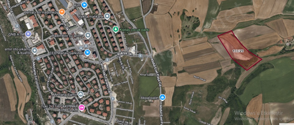 Dursunköy Mah. Arnavutköy Satılık Tarla |  230M2 925.000Tl Resim-1