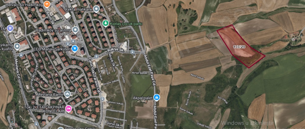 Dursunköy Mah. Arnavutköy Satılık Tarla |  230M2 925.000Tl Resim-3