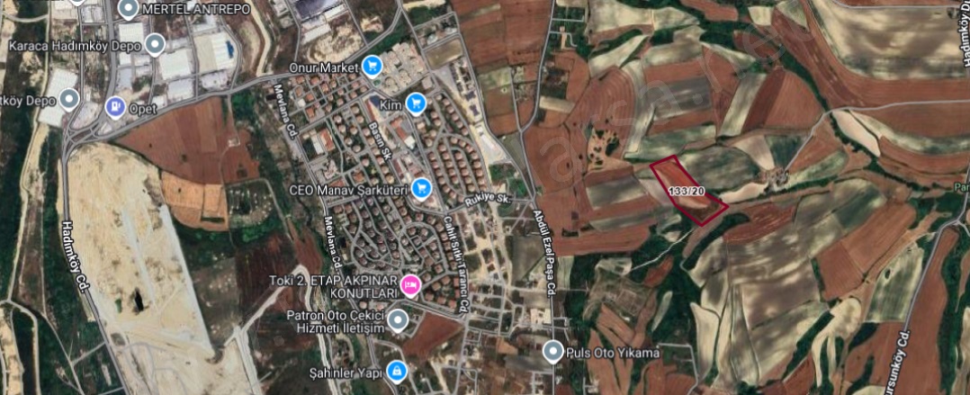 Dursunköy Mah. Arnavutköy Satılık Tarla |  230M2 925.000Tl Resim-5