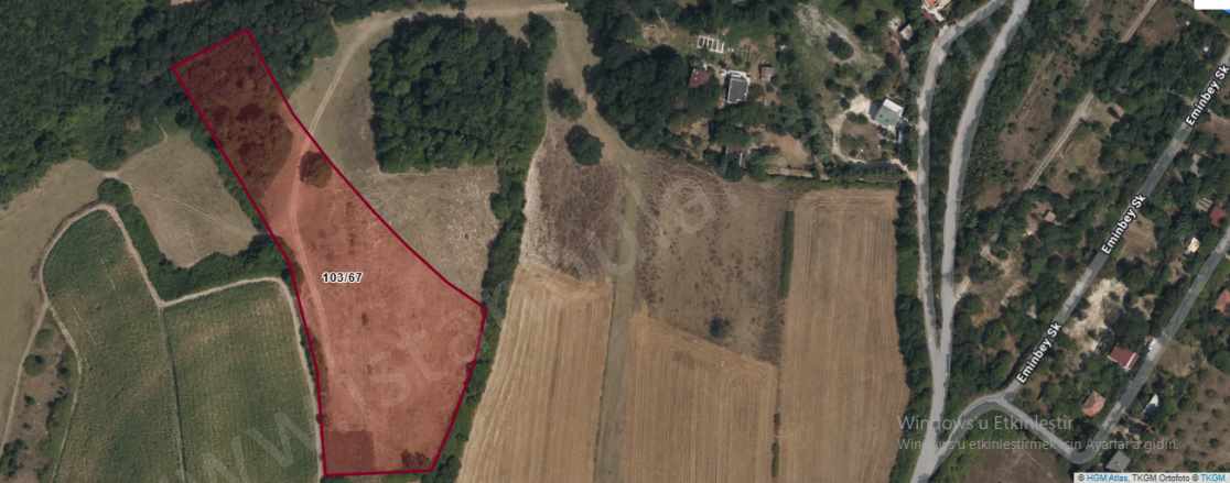 Arnavutköy Balabanda Satılık Tarla Arsa 1006 M2 Yolu Var Evlerin Yakını Hisseli Balaban Mah