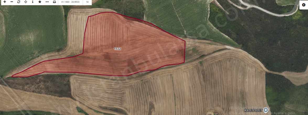 Arnavutköy Sazlıbosna Satılık Tarla Arsa 1 128 M2 Hisseli Yolu Var Mah