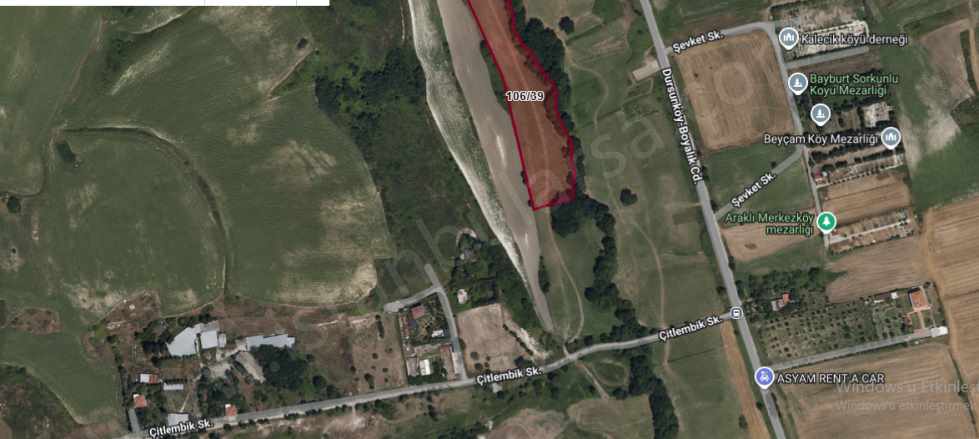 Arnavutköy Dursunköyde Satılık Tarla Arsa 100 M2 Hisseli Dursunköy Mah