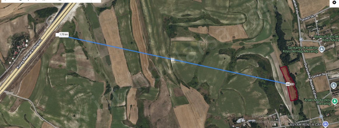 Dursunköy Mah. Arnavutköy Satılık Tarla |  100M2 415.000Tl Resim-5