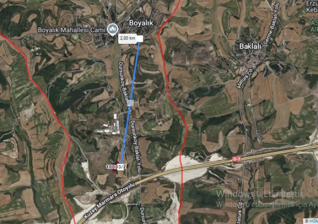 Boyalık Mah. Arnavutköy Satılık Tarla |  935M2 7.800.000Tl Resim-4