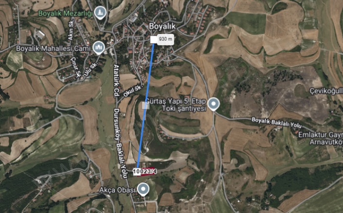 Boyalık Mah. Arnavutköy Satılık Tarla |  202M2 1.600.000Tl Resim-1