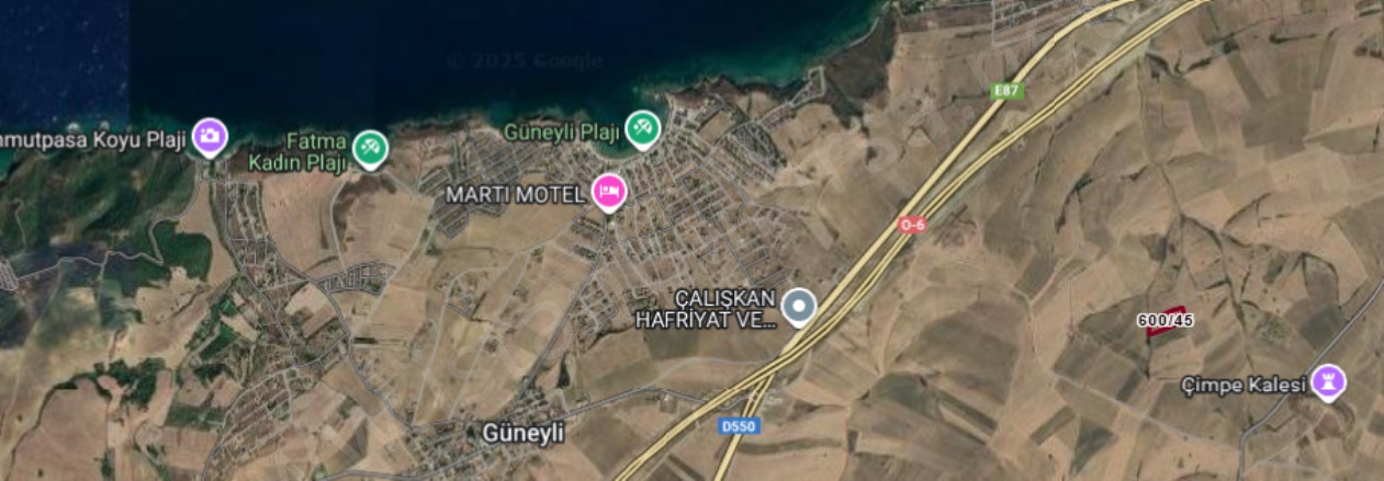 Güneyli Köyü Gelibolu Satılık Tarla |  246M2 225.000Tl Resim-3