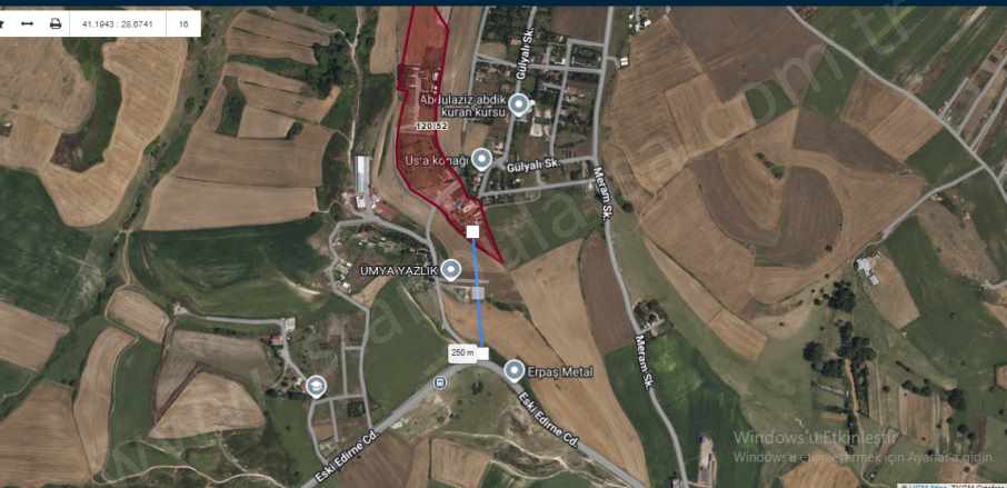 Arnavutköy Çilingirde Satılık Arsa 119 M2 Çaplı Muvafakatnameli Yolu Var Çilingir Mah