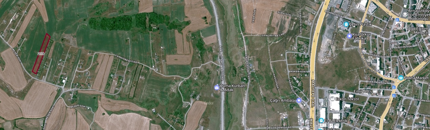 Haraççı Mah. Arnavutköy Satılık Tarla |  175M2 1.155.000Tl Resim-5