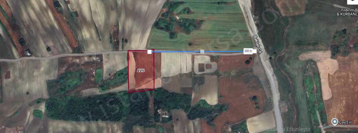 Arnavutköy Haraççıda Satılık Tarla Arsa 220 M2 Yolu Var Hisseli imarlı Haraççı Mah