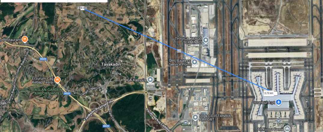 Arnavutköy Tayakadın Satılık Tarla Arsa 393 M2 Caddeye Yakın Merkezde Hisseli Mah