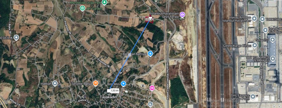 Tayakadın Mah. Arnavutköy Satılık Tarla |  294M2 1.595.000Tl Resim-5