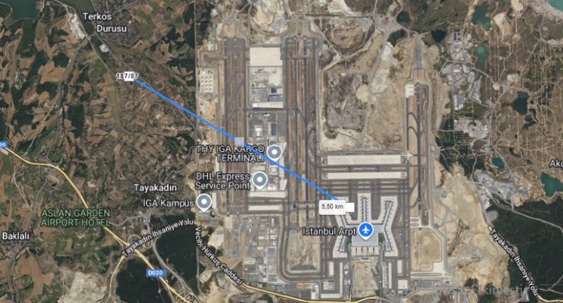 Tayakadın Mah. Arnavutköy Satılık Arsa |  302M2 1.540.000Tl Resim-5