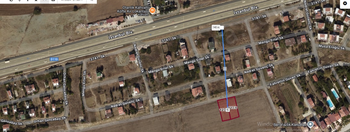 Karaevli Mah. Süleymanpaşa Satılık Arsa |  1085M2 11.550.000Tl Resim-5