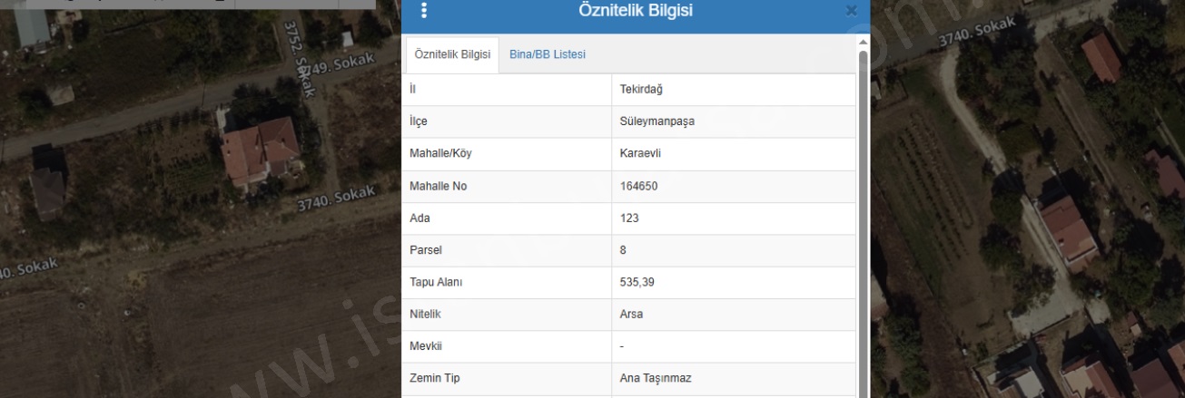 Karaevli Mah. Süleymanpaşa Satılık Arsa |  535M2 5.900.000Tl Resim-1