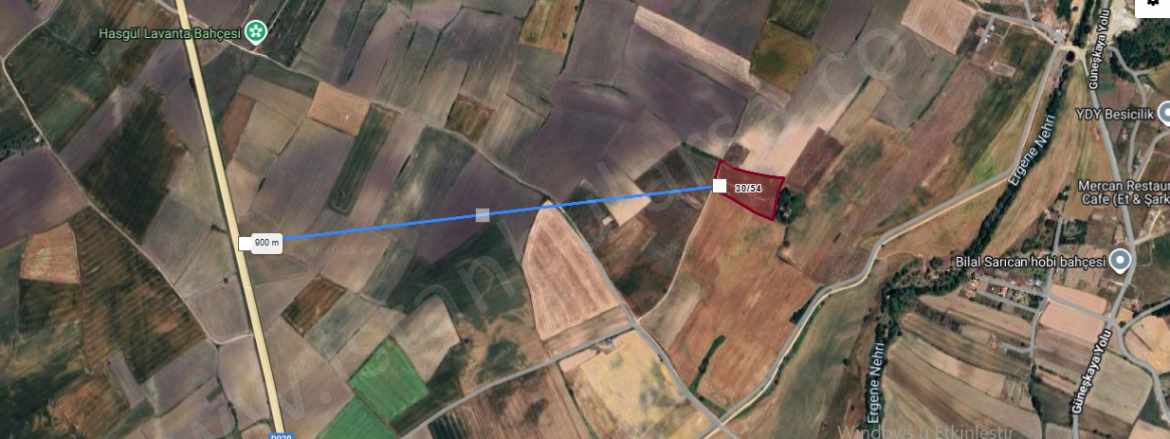 Tekirdağ Saray Yeni Mah Satılık Arsa 248 M2 Çaplı Çevrili Yolu Var