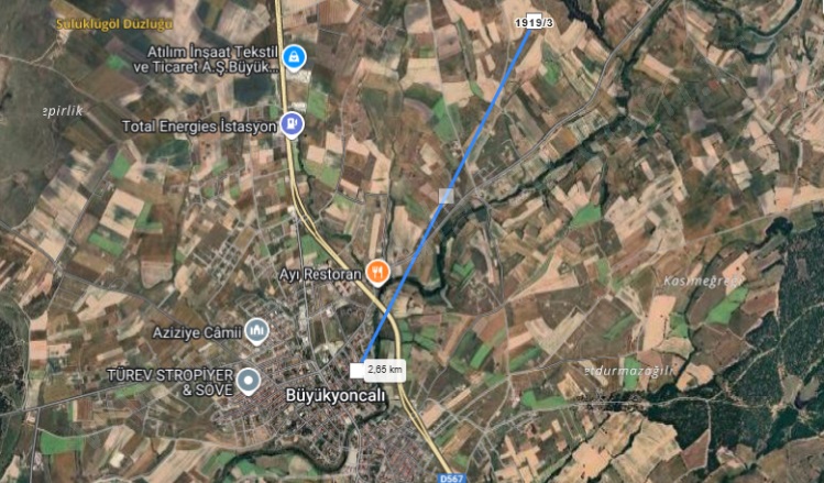 Büyükyoncalı Merkez Mah. Saray Satılık Arsa |  350M2 1.353.000Tl Resim-5