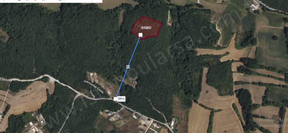 Arnavutköy Balabanda Satılık Arsa 503 M2 Hisseli Yolu Var Balaban Mah