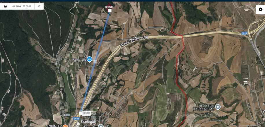 Çatalca Kızılcaalide Satılık Arsa 538 M2 Hisseli Kızılcaali Mah