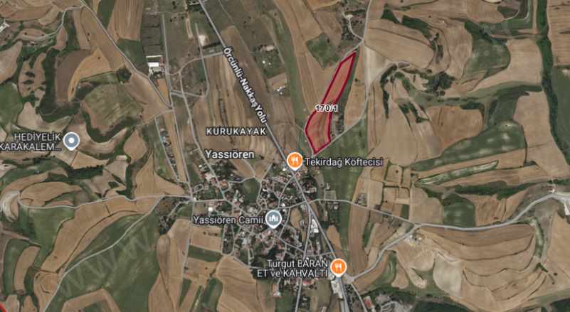 Arnavutköy Yassıörende Satılık Arsa 4 088 M2 Yolu Var Evlerin Yakını Hisseli Yassıören Mah