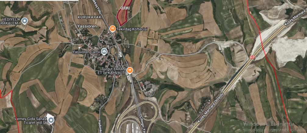 Arnavutköy Yassıörende Satılık Arsa 4 088 M2 Yolu Var Evlerin Yakını Hisseli Yassıören Mah