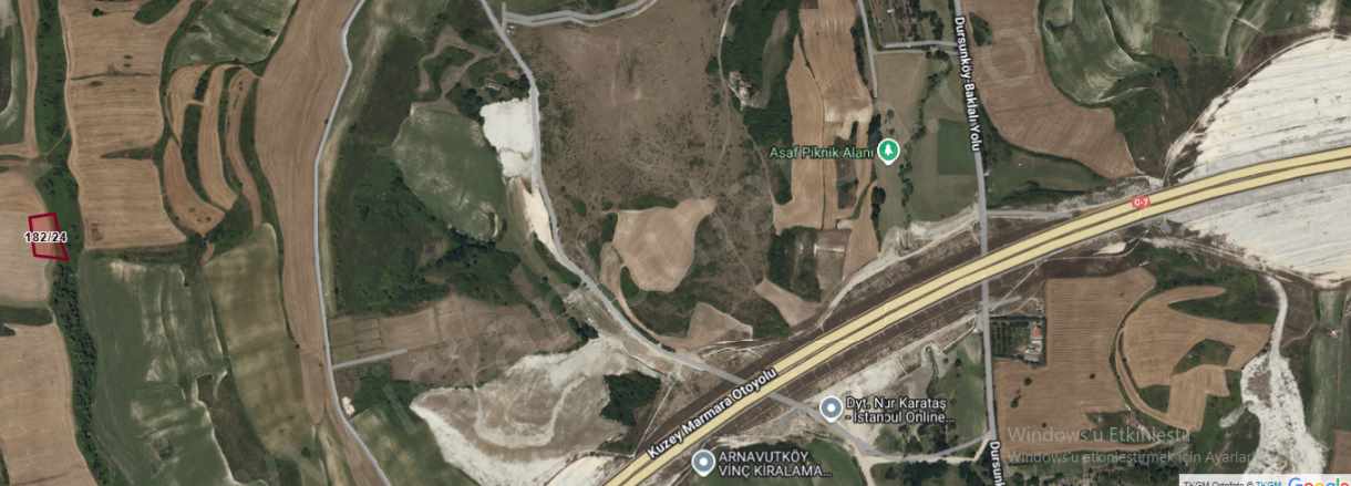 Arnavutköy Yassıörende Satılık Arsa 412 M2 Hisseli imarlı Yassıören Mah