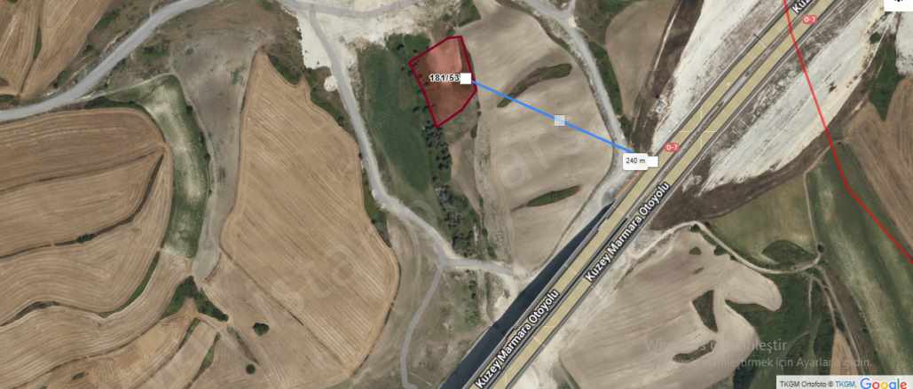 Arnavutköy Yassıörende Satılık Arsa 533 M2 Hisseli Yolu Var Yassıören Mah