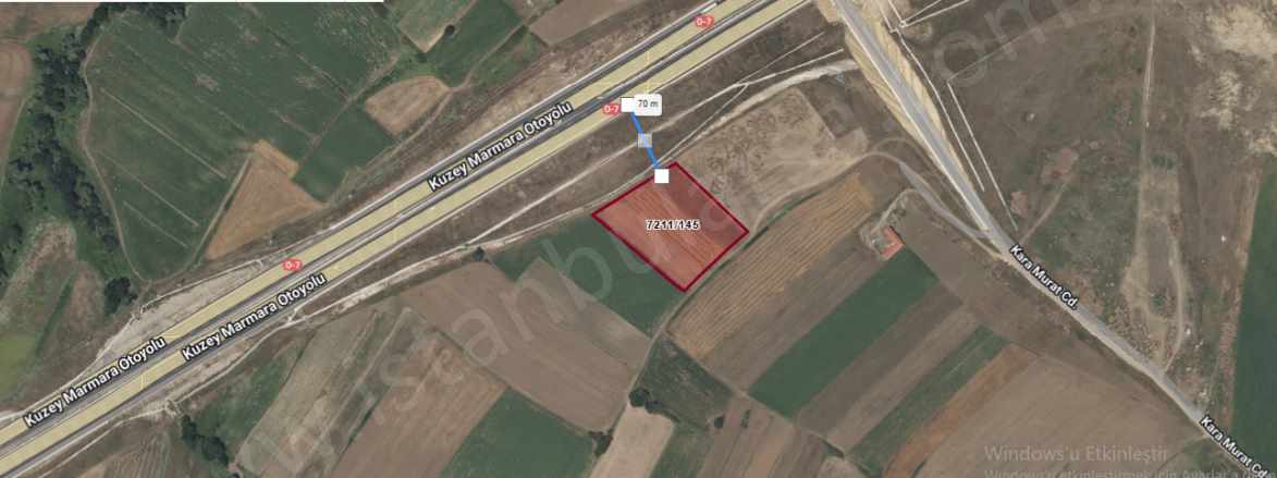 Silivri Kadıköyde Satılık Arsa 647 M2 Çaplı Resmi Yolu Var Otoyola Yakın Kadıköy Mah