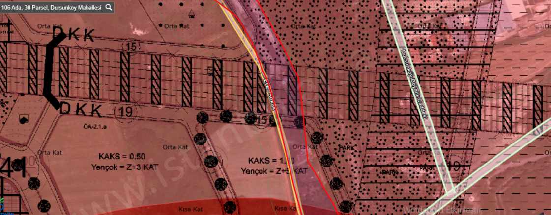 Arnavutköy Dursunköyde Satılık Arsa 900 M2 Çevrili Merkezde Cadde Cephe Dursunköy Mah