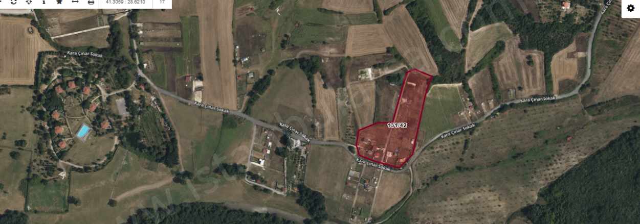 Arnavutköy Balabanda Satılık Arsa 498 M2 Çaplı Tepe Konumda Yolu Var Balaban Mah