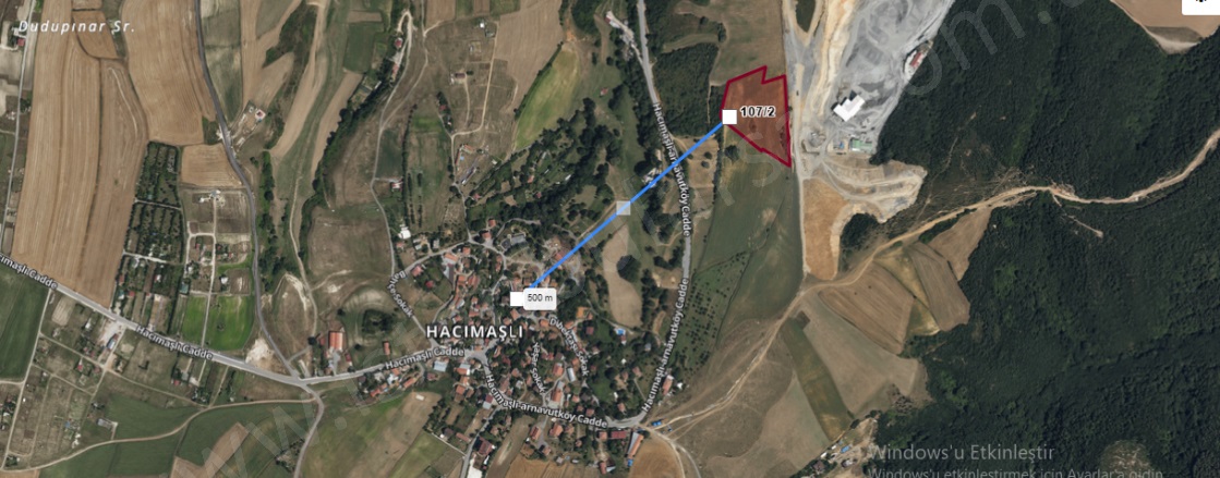 Hacımaşlı Mah. Arnavutköy Satılık Arsa |  3425M2 11.300.000Tl Resim-2