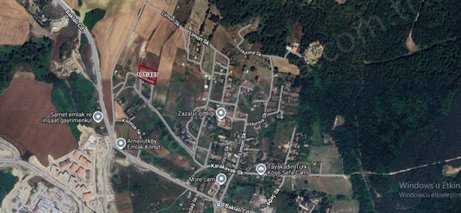 Tayakadın Mah. Arnavutköy Satılık Arsa |  175M2 1.045.000Tl Resim-1