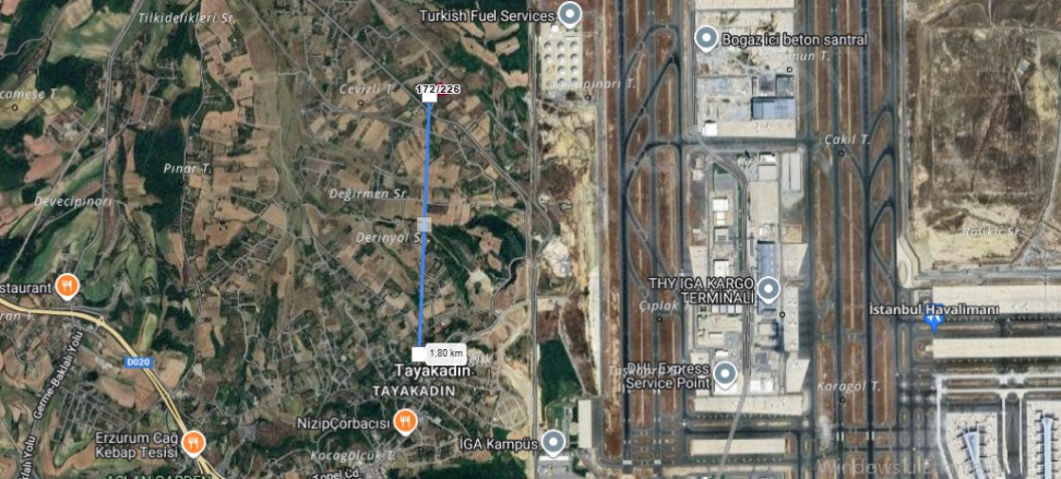 Tayakadın Mah. Arnavutköy Satılık Arsa |  160M2 935.000Tl Resim-5