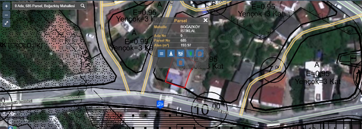 Boğazköy İstiklal Mah. Arnavutköy Satılık Arsa |  200M2 4.620.000Tl Resim-3