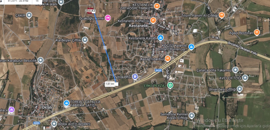 Kestanelik Mah. Çatalca Satılık Bağ |  5060M2 20.460.000Tl Resim-2