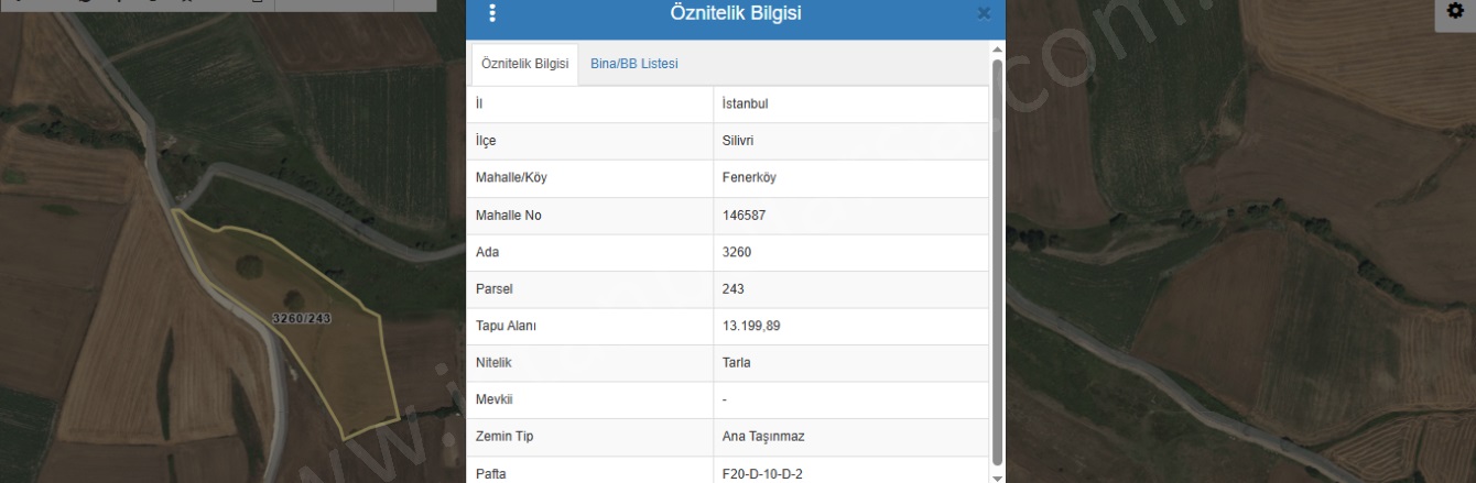 Fener Mah. Silivri Satılık Arsa |  6590M2 5.500.000Tl Resim-3