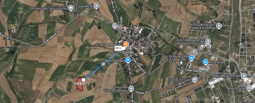 Çilingir Mah. Arnavutköy Satılık Tarla |  16963M2 158.000.000Tl Resim-2