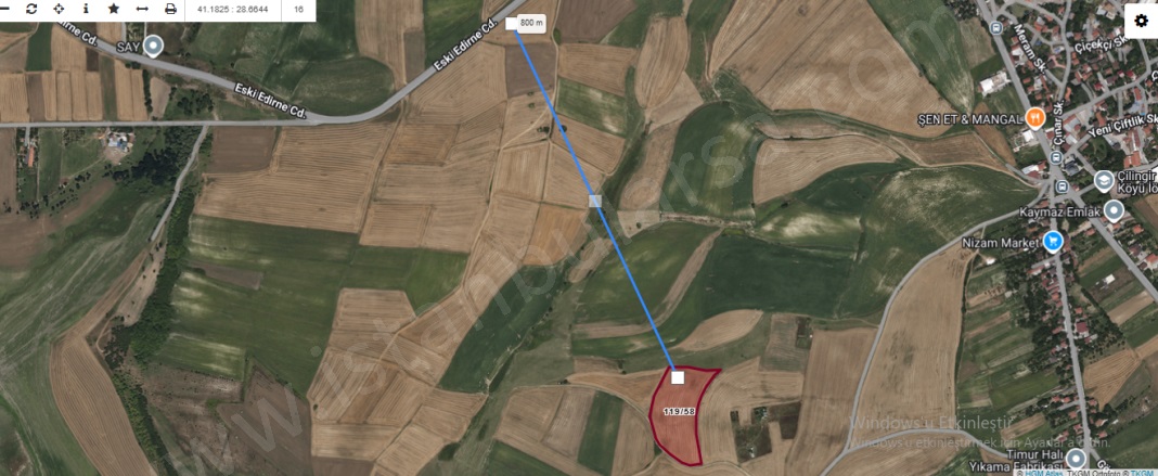 Çilingir Mah. Arnavutköy Satılık Tarla |  16963M2 158.000.000Tl Resim-3