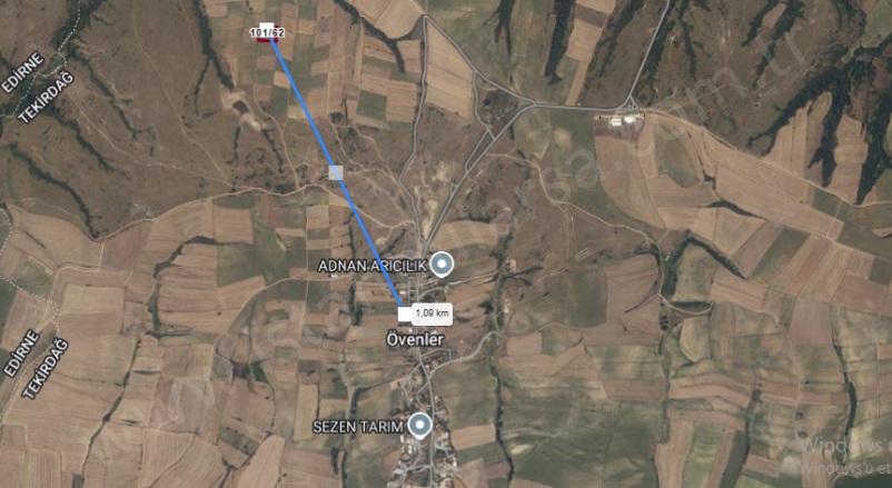 Övenler Mah. Hayrabolu Satılık Tarla |  2900M2 1.035.000Tl Resim-4