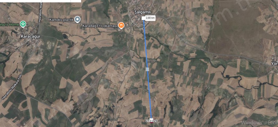 Şalgamlı Mah. Hayrabolu Satılık Tarla |  6211M2 1.650.000Tl Resim-4